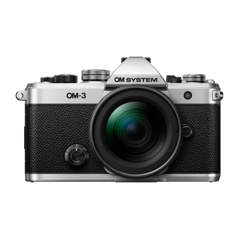 Olympus OM-System OM-3 kit silver, M.Zuiko Digital ED 12-45mm F4.0 PRO incl. Lens hood & Wrapping c