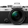 Olympus OM-System OM-3 kit silver, M.Zuiko Digital ED 12-45mm F4.0 PRO incl. Lens hood & Wrapping c