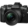 Olympus OM-5 II 1245 Kit black, OM-5 II body black, M.Zuiko Digital 12-45mm F4 PRO lens black,BLS-50