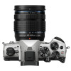 Olympus OM-5 II 1245 Kit silver, OM-5 II body silver, M.Zuiko Digital 12-45mm F4 PRO lens Black