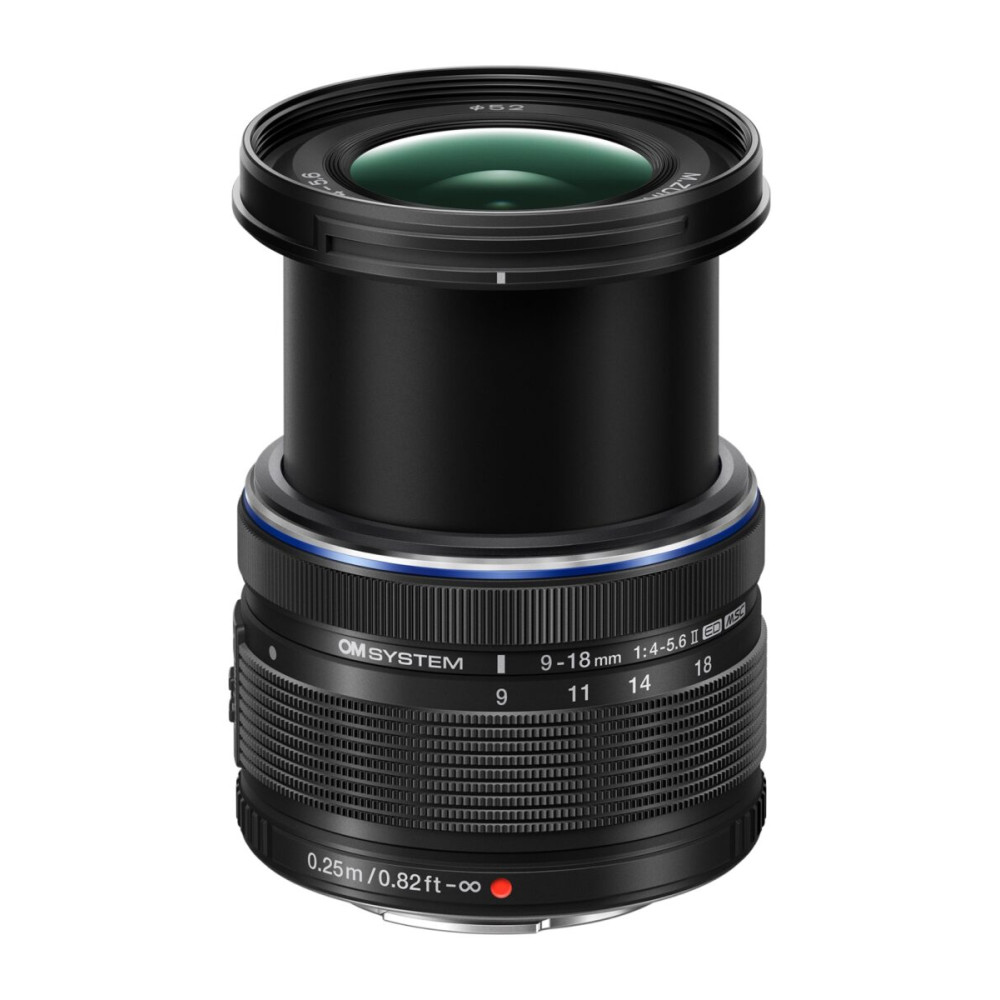 Olympus OM System 9-18mm II 1:F4-5.6 BLACK (EZ-M0918) Lense Micro FT