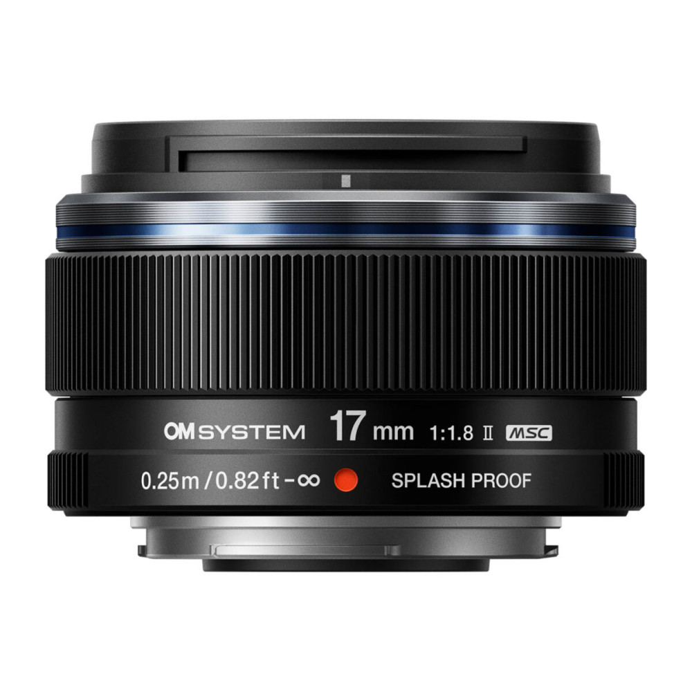 Olympus 17mm 1:1.8 II BLACK M.ZUIKO DIGITAL (EW-M1718) Lense Micro FT