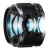 Olympus 25mm 1:1.8 II BLACK M.ZUIKO DIGITAL (ES-M2518) Lense Micro FT