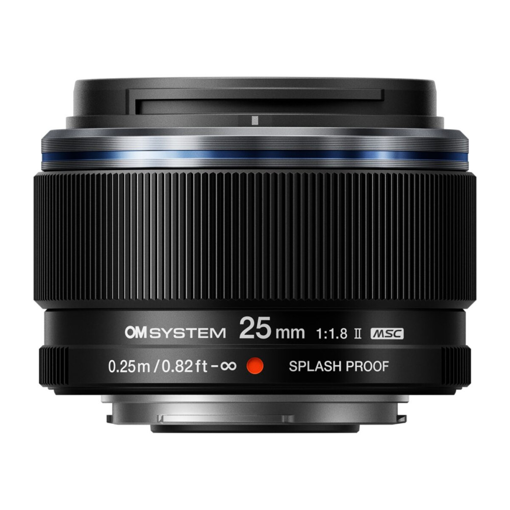 Olympus 25mm 1:1.8 II BLACK M.ZUIKO DIGITAL (ES-M2518) Lense Micro FT