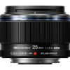 Olympus 25mm 1:1.8 II BLACK M.ZUIKO DIGITAL (ES-M2518) Lense Micro FT