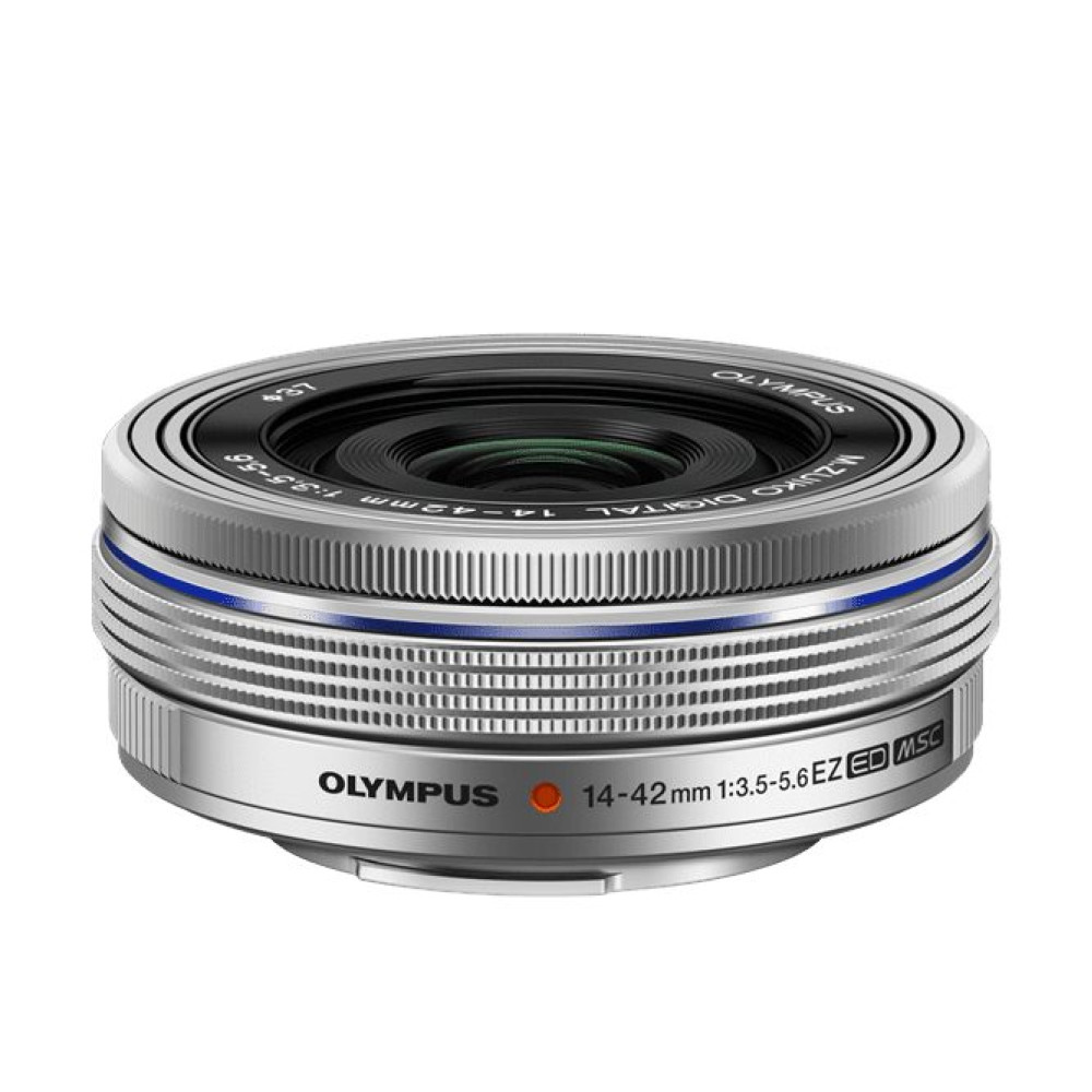 Olympus 14-42mm 1:3.5-5.6 EZ SILVER M.ZUIKO DIGITAL (EZ-M1442EZ) Lense Micro FT