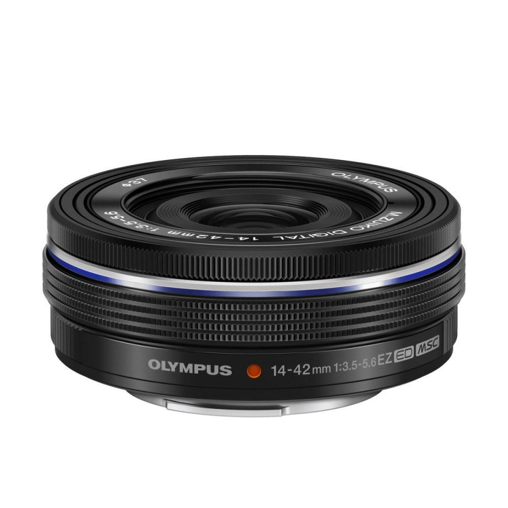 Olympus 14-42mm 1:3.5-5.6 EZ BLACK M.ZUIKO DIGITAL (EZ-M1442EZ) Lense Micro FT
