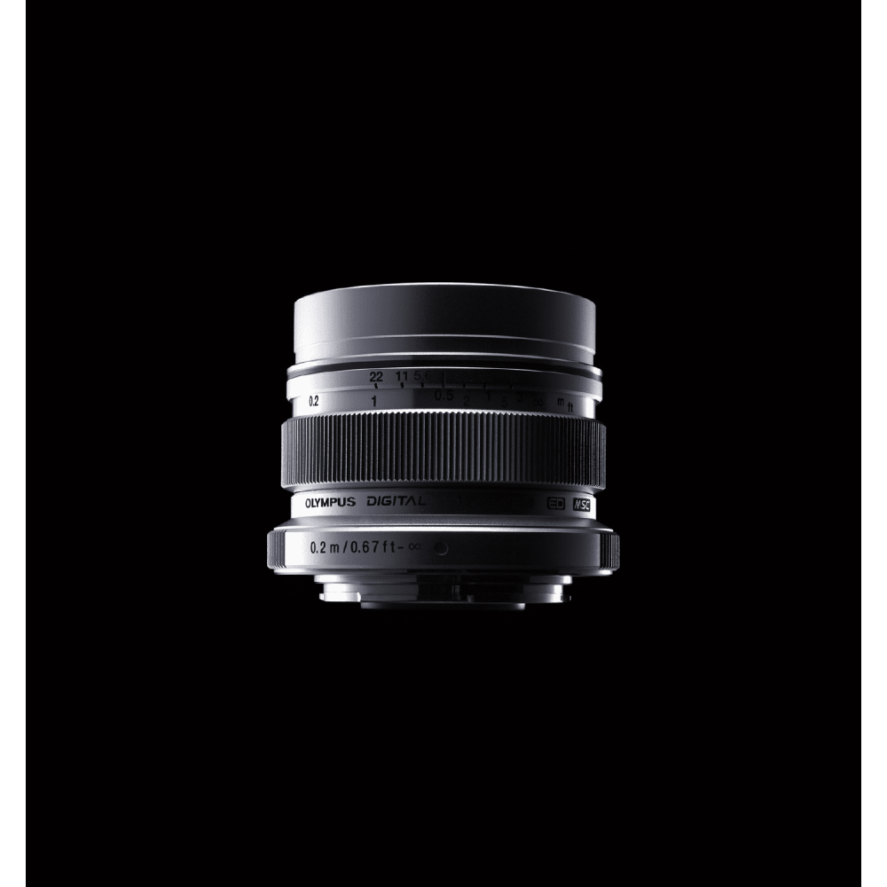 Olympus 12mm 1:2.0 BLACK M.ZUIKO DIGITAL (EW-M1220) Lense Micro FT