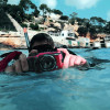 Olympus CHS-09 Floating Handstrap (red) for Tough series