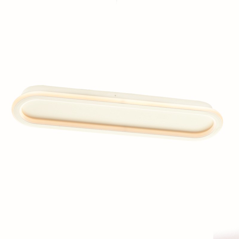 ΟΡΟΦΗΣ Φ/Σ LED 33W DIM CCT 3300LM SOLO ΜΕΤΑΛΛΙΚΟ ΛΕΥΚΟ IP20 57X14X6CM