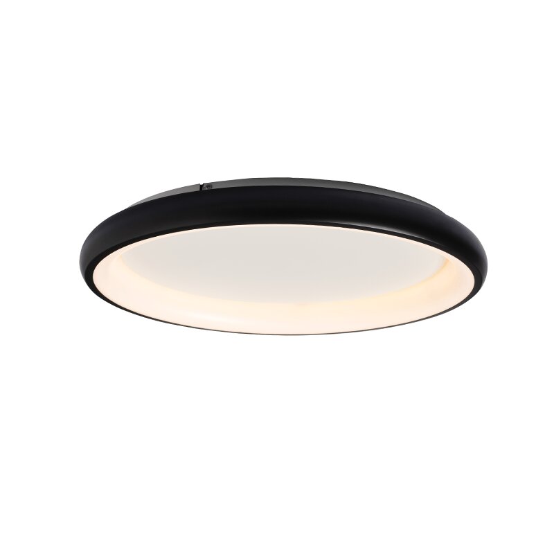NETTO ΦΩΤΙΣΤΙΚΟ ΟΡΟΦΗΣ ΜΑΥΡΟ ΜΑΤ ΜΕΤΑΛΛΙΚΟ LED 100W 3000K 7010Lm IP20 Φ810Χ85MM