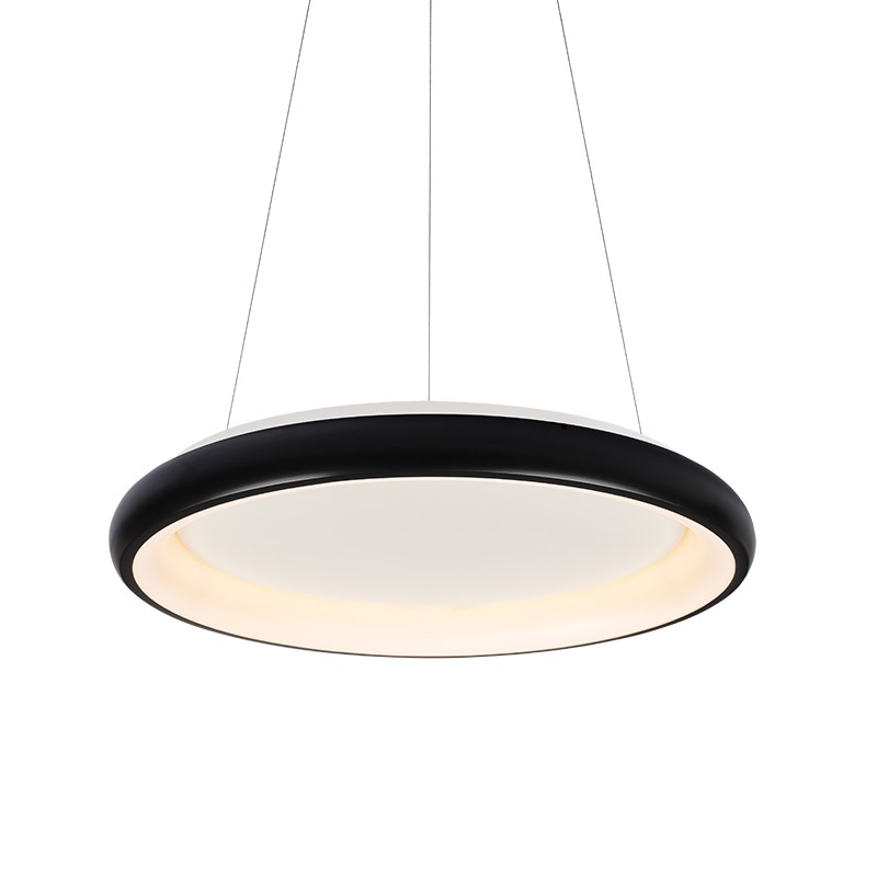 ΚΡΕΜΑΣΤΟ Φ/Σ LED 73W CCT 5250LM ΜΑΥΡΟ ΜΕΤΑΛΛΙΚΟ D81XH120CM DIANA