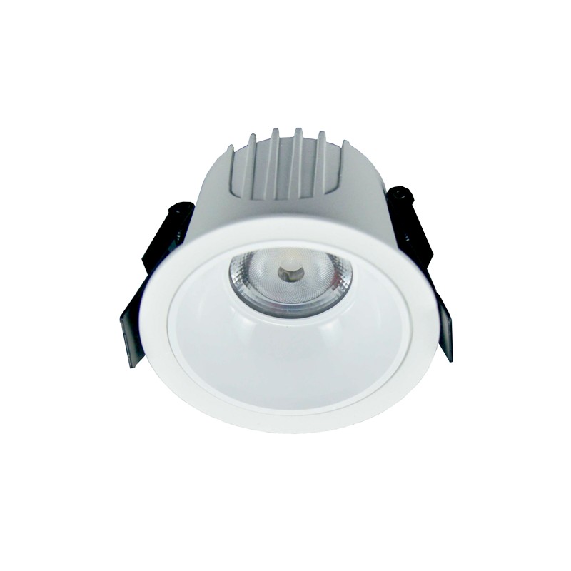 LED ΧΩΝΕΥΤΟ ΦΩΤΙΣΤΙΚΟ ΛΕΥΚΟ 230V AC 10W 4000K 1100LM 40° IP44 Ra80 Φ87x62mm 5YRS