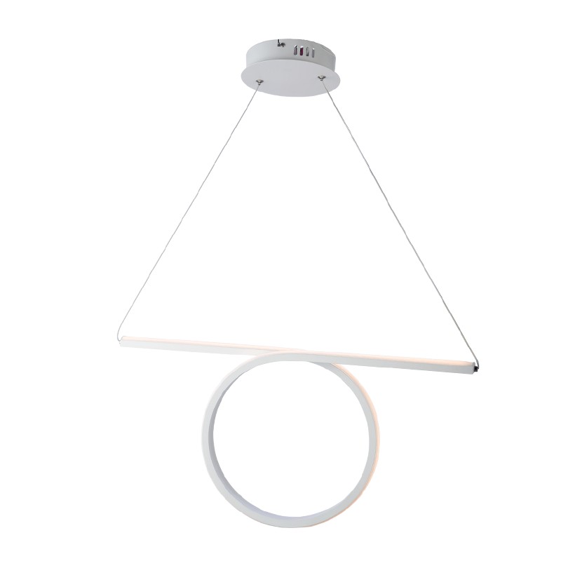 NETTO ΦΩΤΙΣΤΙΚΟ ΚΡΕΜΑΣΤΟ ΛΕΥΚΟ ΜΕΤΑΛΛΙΚΟ LED 32W 3000K 1920Lm IP20 640Χ1200mm