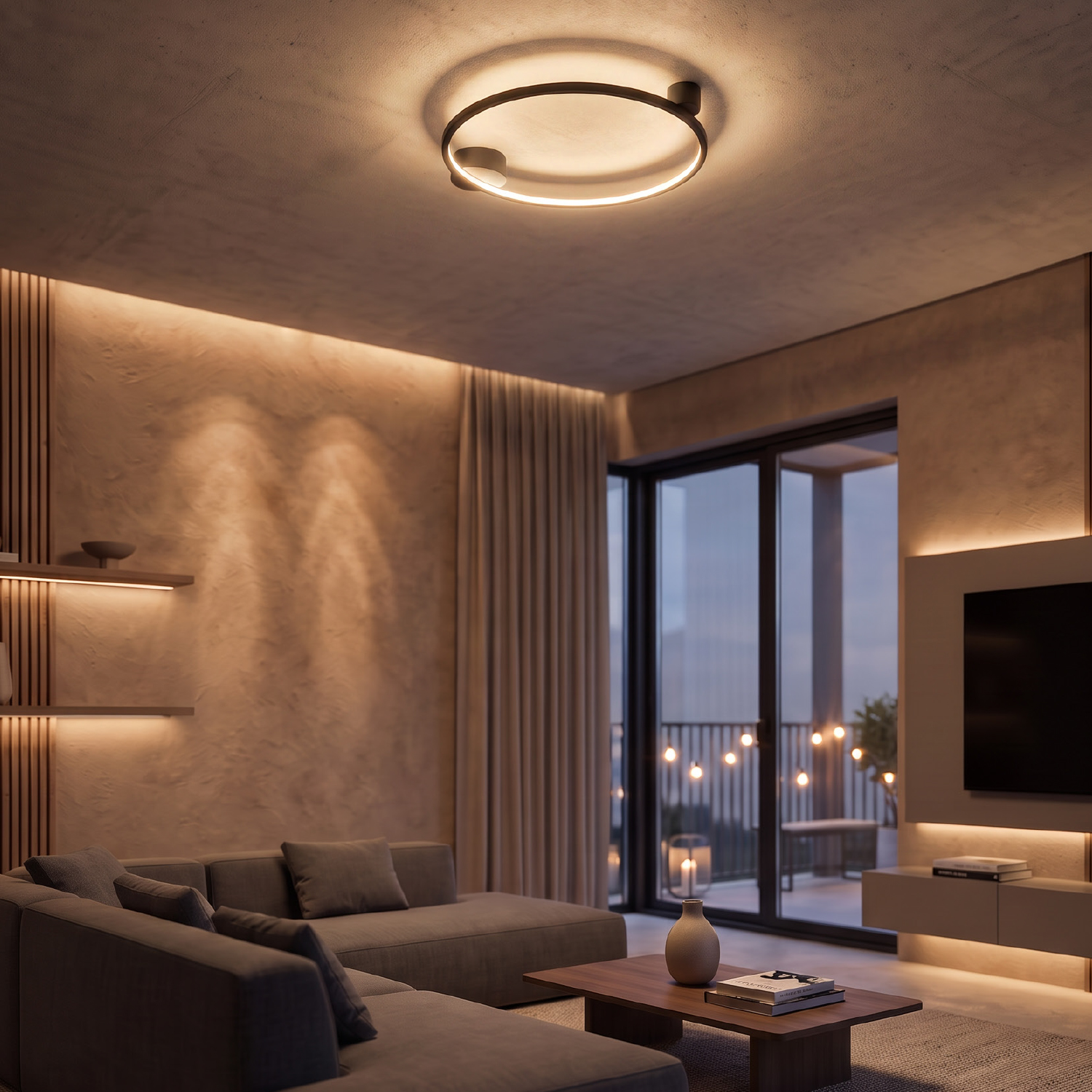 ΕΠΙΤΟΙΧΙΟ ΦΩΤΙΣΤΙΚΟ LED ACA KY011NCBK ELUMA ΑΜΜΩΔΕΣ ΜΑΥΡΟ ΑΛΟΥΜΙΝΙΟ + ΣΙΛΙΚΟΝΗ 30W 2800K-3200K-4000K 1200LM IP20 600MM