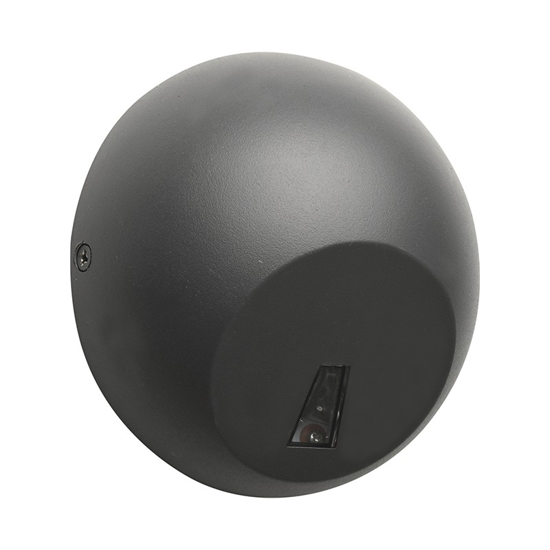LED SMD WALL LUMINAIRE 4W 30LM 18° 230V AC 3.000K DARK GREY CRI80 IP65 30.000HRS