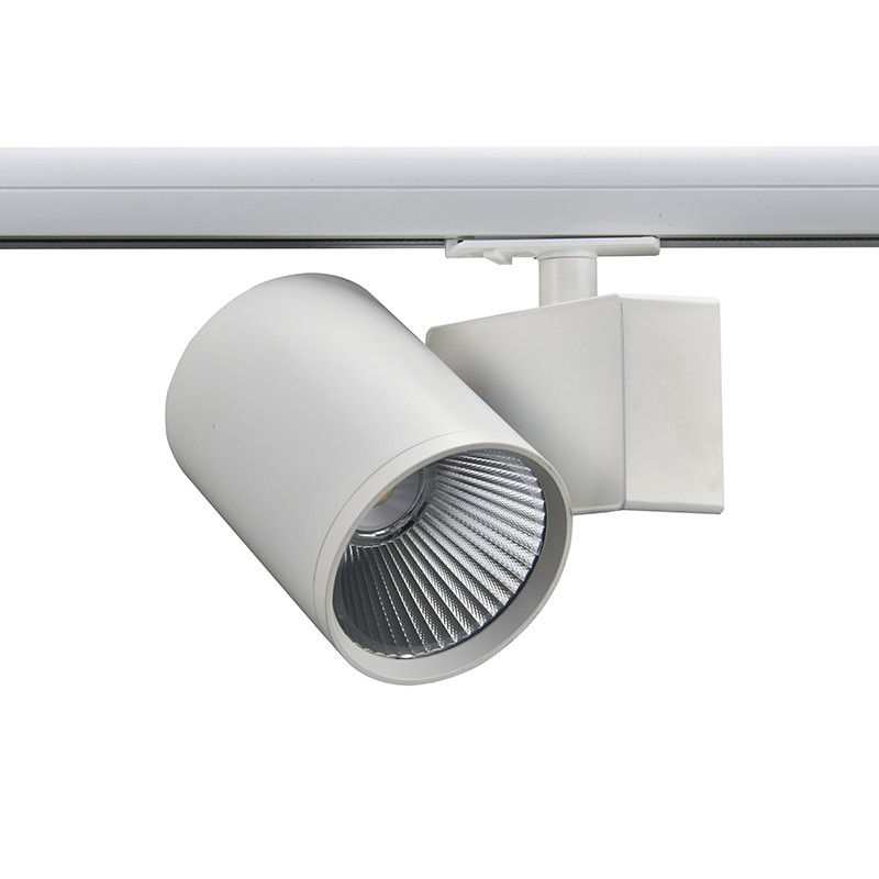 LED ΦΩΤΙΣΤΙΚΟ ΡΑΓΑΣ 230V AC 40W 3000K 1-PHASE 34° 4200LM Ra80 5YRS ΑΜΜΩΔΕΣ ΛΕΥΚΟ