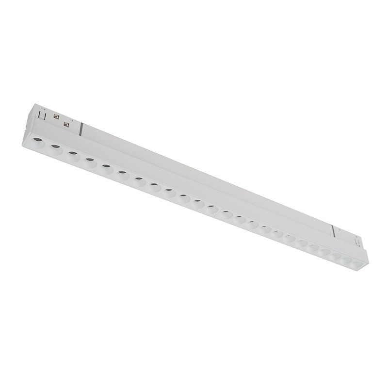 LED ΜΑΓΝΗΤΙΚΟ ΓΡΑΜΜΙΚΟ ΦΩΤΙΣΤΙΚΟ 48V DC 24W 4000K 2200LM 36° OSRAM Ra90 L436mm ΛΕΥΚΟ
