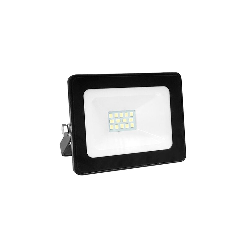 LED SMD ΠΡΟΒΟΛΕΑΣ 230V AC 10W ΜΠΛΕ IP66 ΜΑΥΡΟ