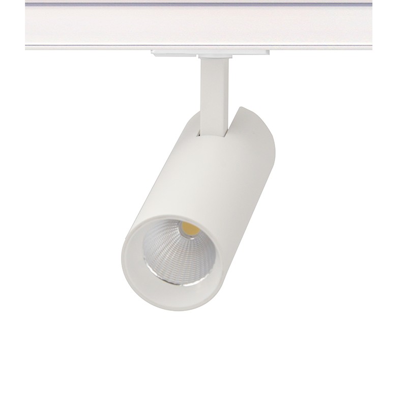 LED ΦΩΤΙΣΤΙΚΟ ΡΑΓΑΣ 230V AC 10W 3000K 1-PHASE 36° 1000LM Ra80 Φ55x153mm 5YRS ΑΜΜΩΔΕΣ ΛΕΥΚΟ