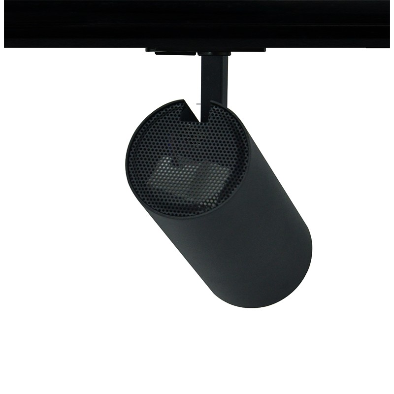 LED ΦΩΤΙΣΤΙΚΟ ΡΑΓΑΣ 230V AC 27W 3000K 1-PHASE 36° 3120LM Ra80 Φ74x170mm 5YRS ΑΜΜΩΔΕΣ ΜΑΥΡΟ