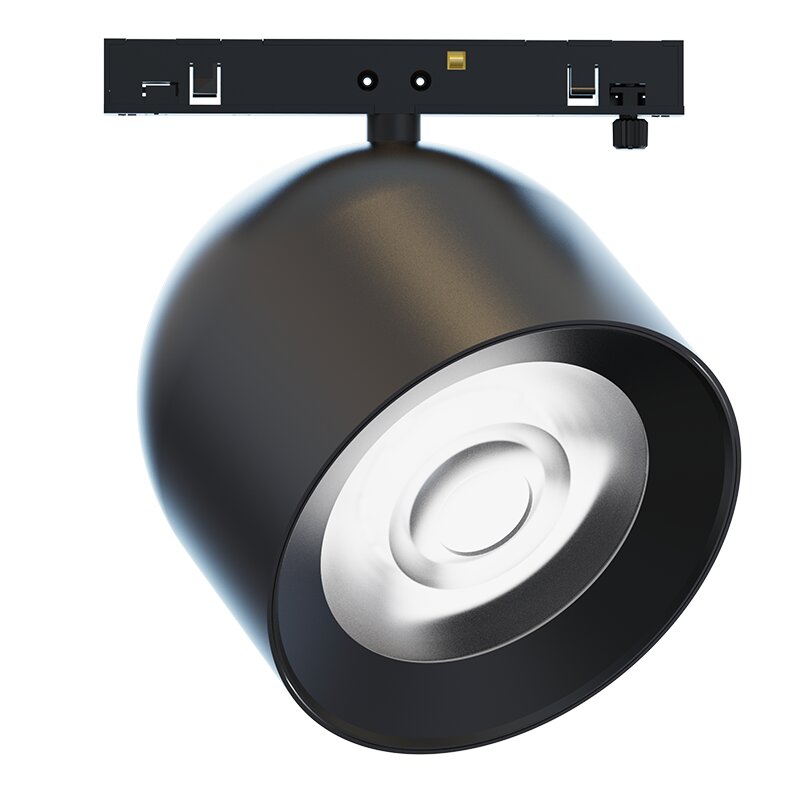 TMEDIO-ΜΙΝΙ ΜΑΓΝΗΤΙΚΟ ΣΠΟΤ ΜΑΥΡΟ ΑΛΟΥΜΙΝΙΟΥ LED SMD 10W 3000K 900LM IP20 5 ΧΡΟΝΙΑ ΕΓΓΥΗΣΗ