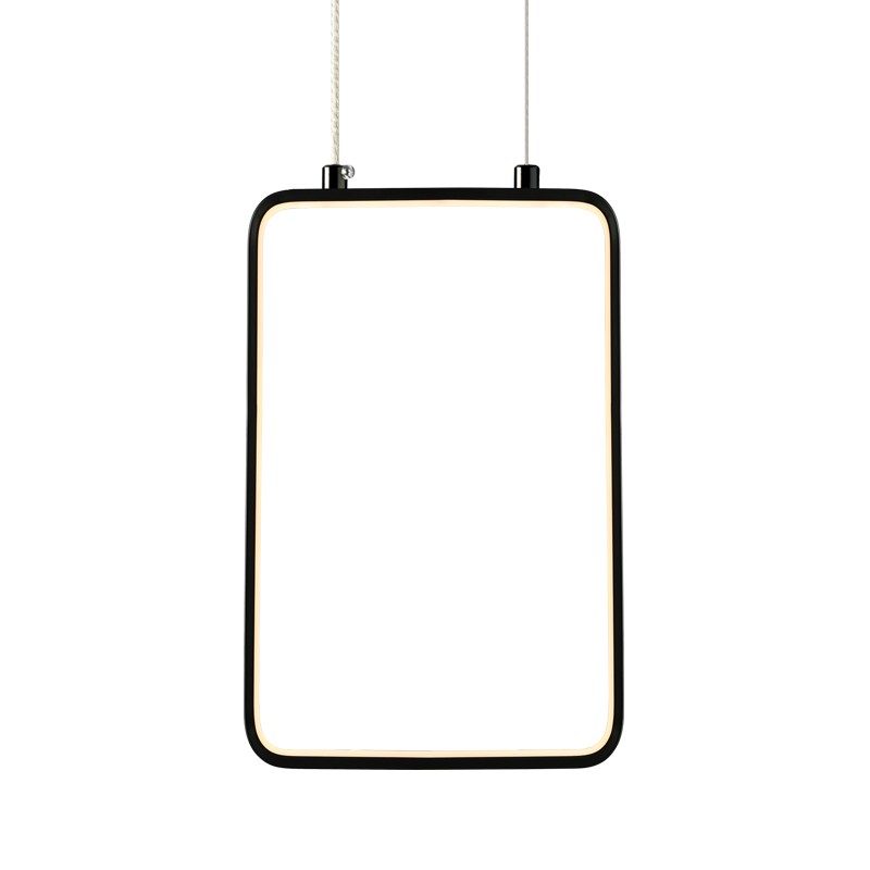 NETTO ΦΩΤΙΣΤΙΚΟ ΚΡΕΜΑΣΤΟ ΜΑΥΡΟ ΜΑΤ ΜΕΤΑΛΛΙΚΟ LED 11W 3000K 1044Lm IP20 110Χ1360mm