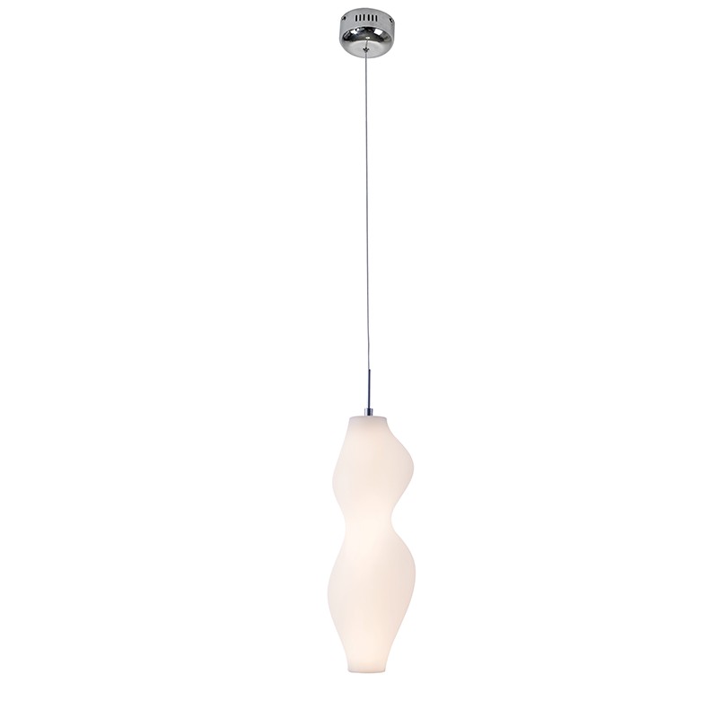 NETTO ΦΩΤΙΣΤΙΚΟ ΚΡΕΜΑΣΤΟ ΛΕΥΚΟ ΑΚΡΥΛΙΚΟ LED 20W 3000K 1600Lm IP20 Φ160Χ1800MM