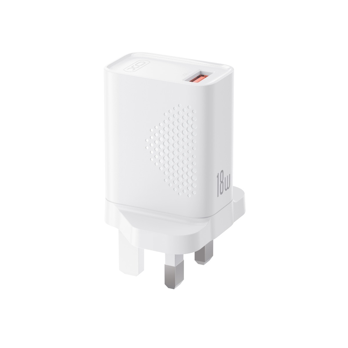 XO L159 Φορτιστής Ταχείας Φόρτισης (UK) QC 18W 1x USB-A