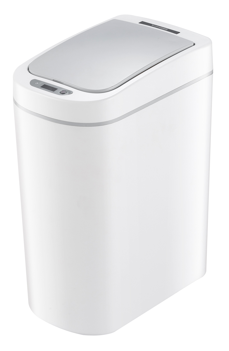HOME USE κάδος απορριμμάτων HUH-0255 με φωτοκύτταρο, 7lt, λευκός
