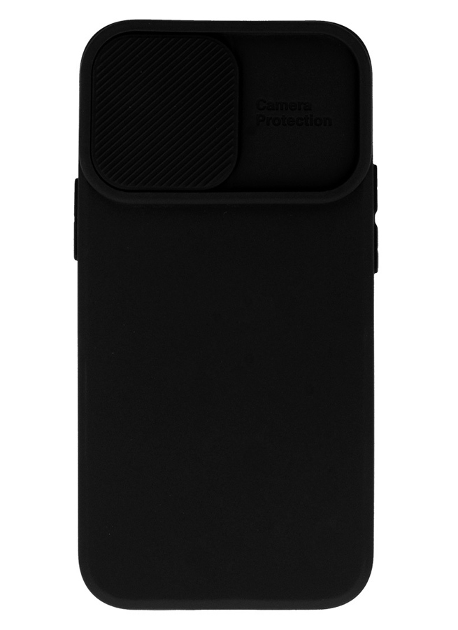 POWERTECH Θήκη Camshield Soft MOB-1881 για iPhone 15 Plus, μαύρη