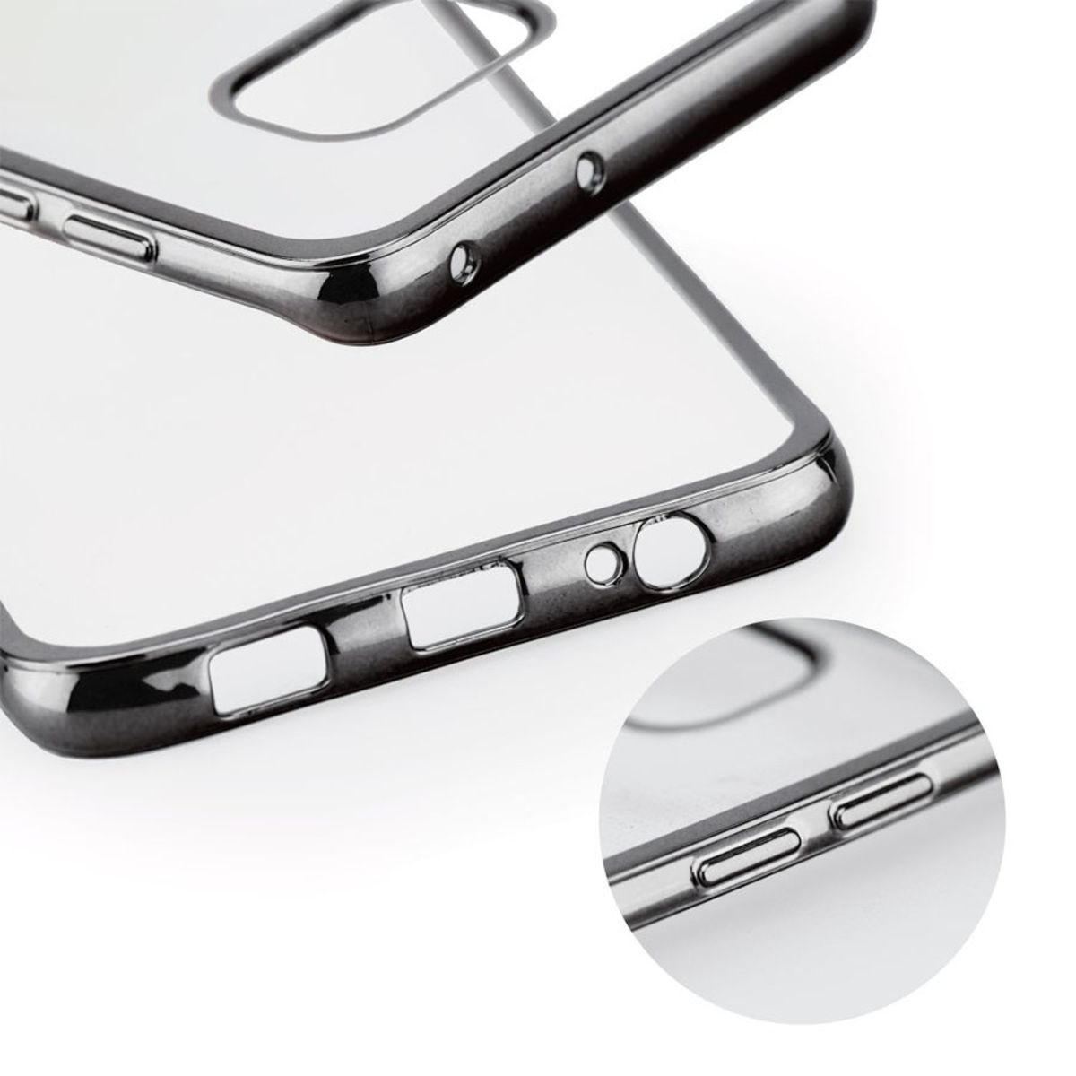 Electro Jelly TPU Huawei Y5 II / Y6 II compact Μαύρο
