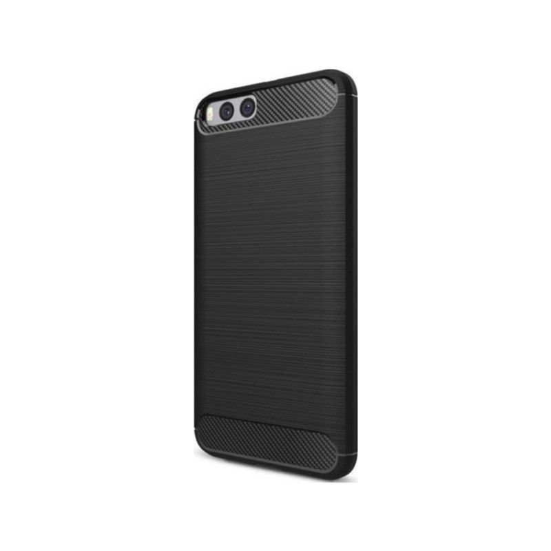Θήκη Σιλικόνης Carbon TPU Fiber Brushed Xiaomi Mi 6 Μαύρο