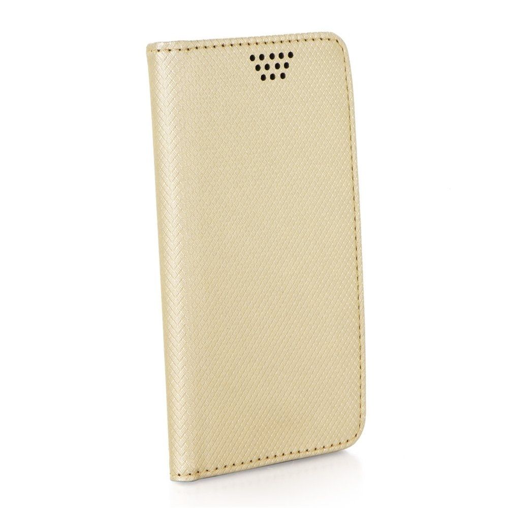 Θήκη Smart Book Universal με Αυτοκόλητο 4,5"-4,7" Χρυσό