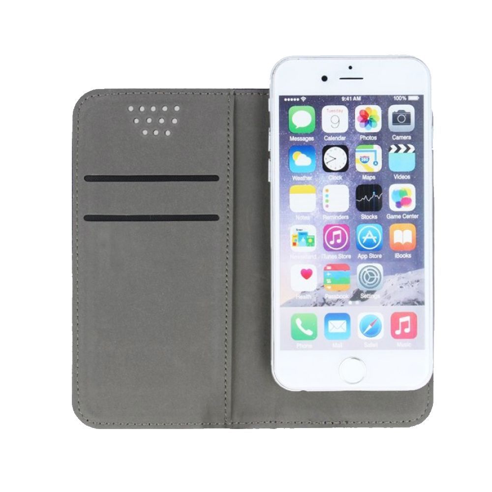 Θήκη Smart Book Universal με Αυτοκόλητο 4,5"-4,7" Ροζ