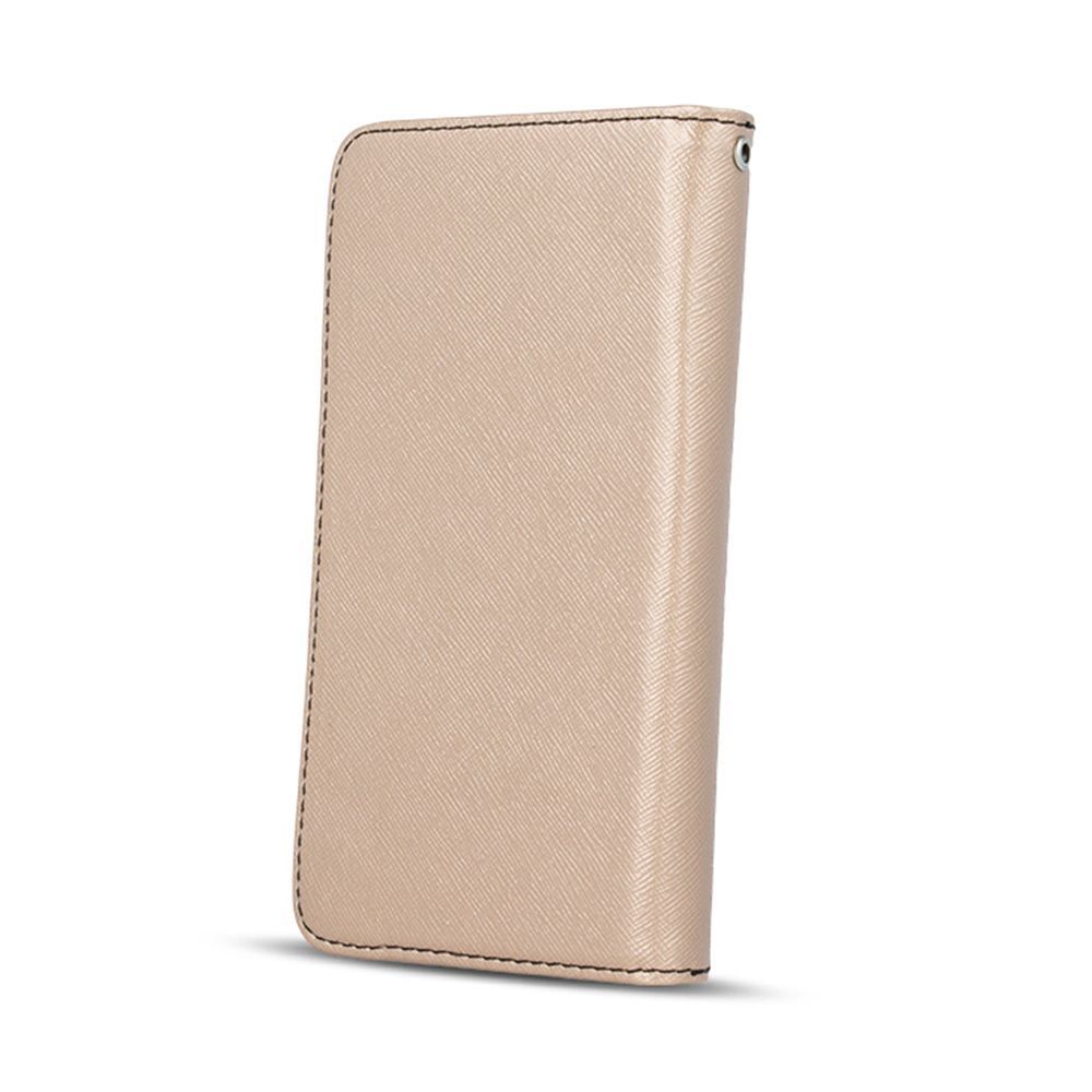 Θήκη Fancy Book Universal με Clip 4,5"-5,0" Χρυσό/Μαύρο