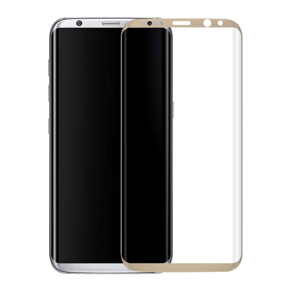 Full Cover 3D 9H Samsung Galaxy S8 Χρυσό