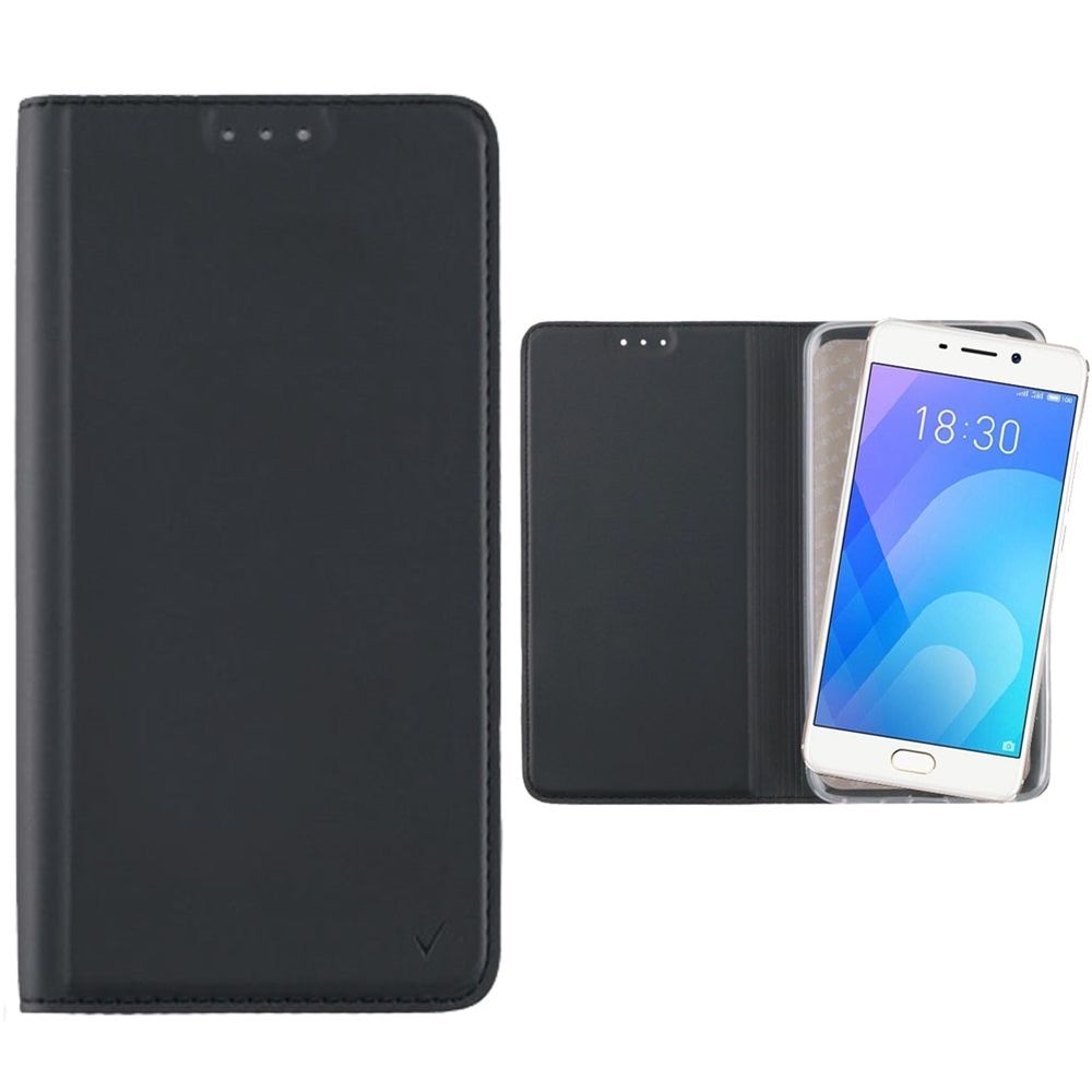 Magnet Book Stand Meizu M6 Note Σκούρο Γκρι