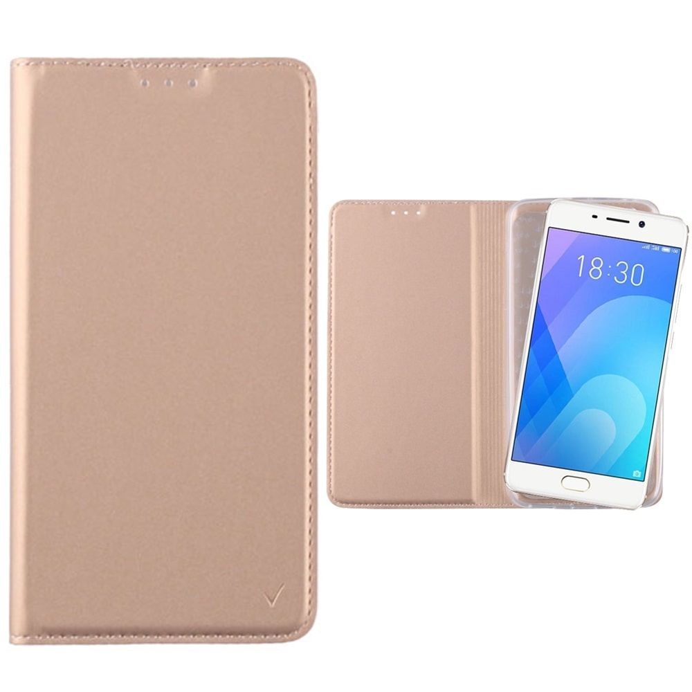 Magnet Book Stand Meizu M6 Note Χρυσό