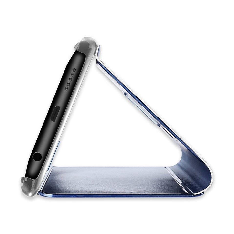 Clear View Cover Samsung Galaxy A40 Ροζ Χρυσό