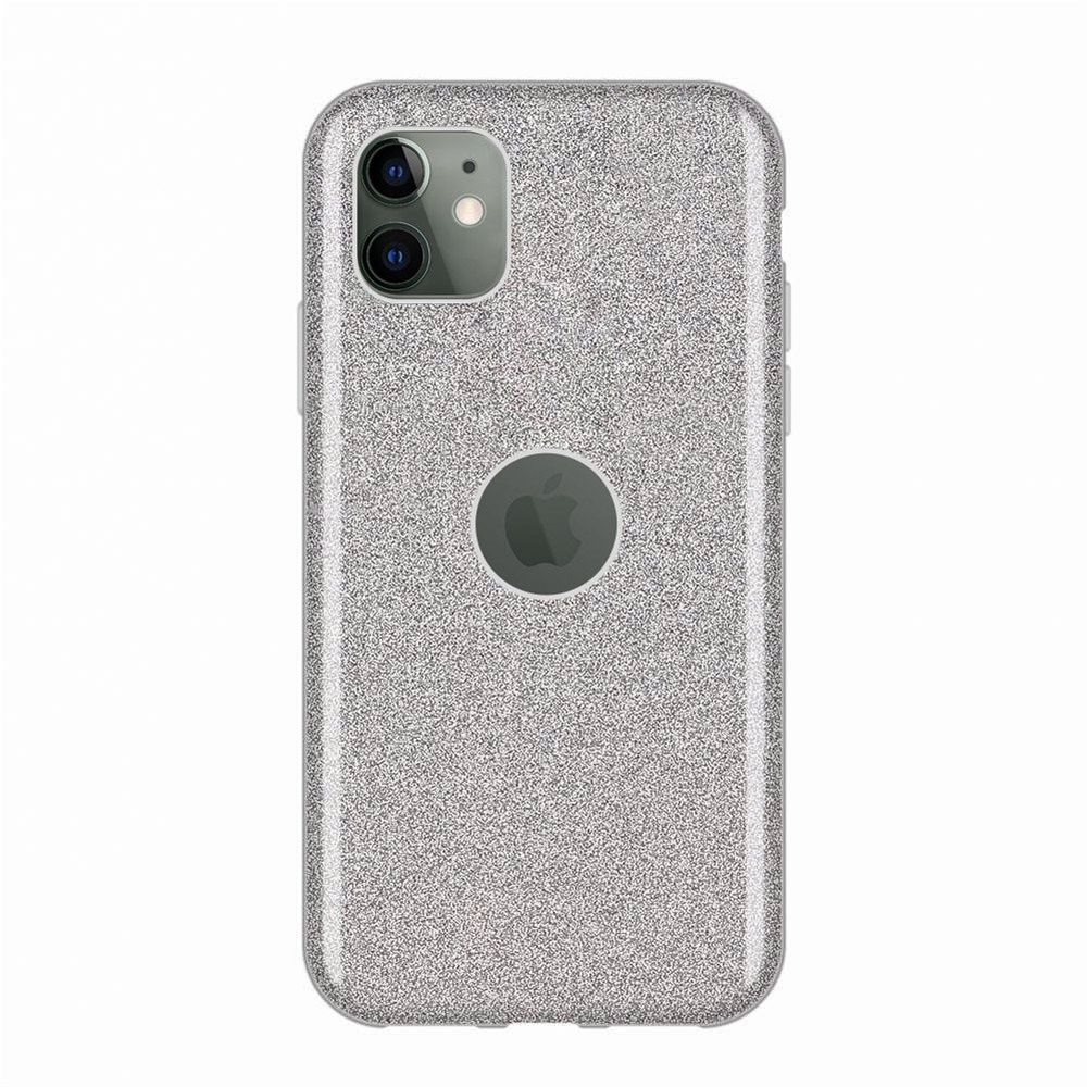 Θήκη Shining TPU Apple iPhone 11 Ασημί