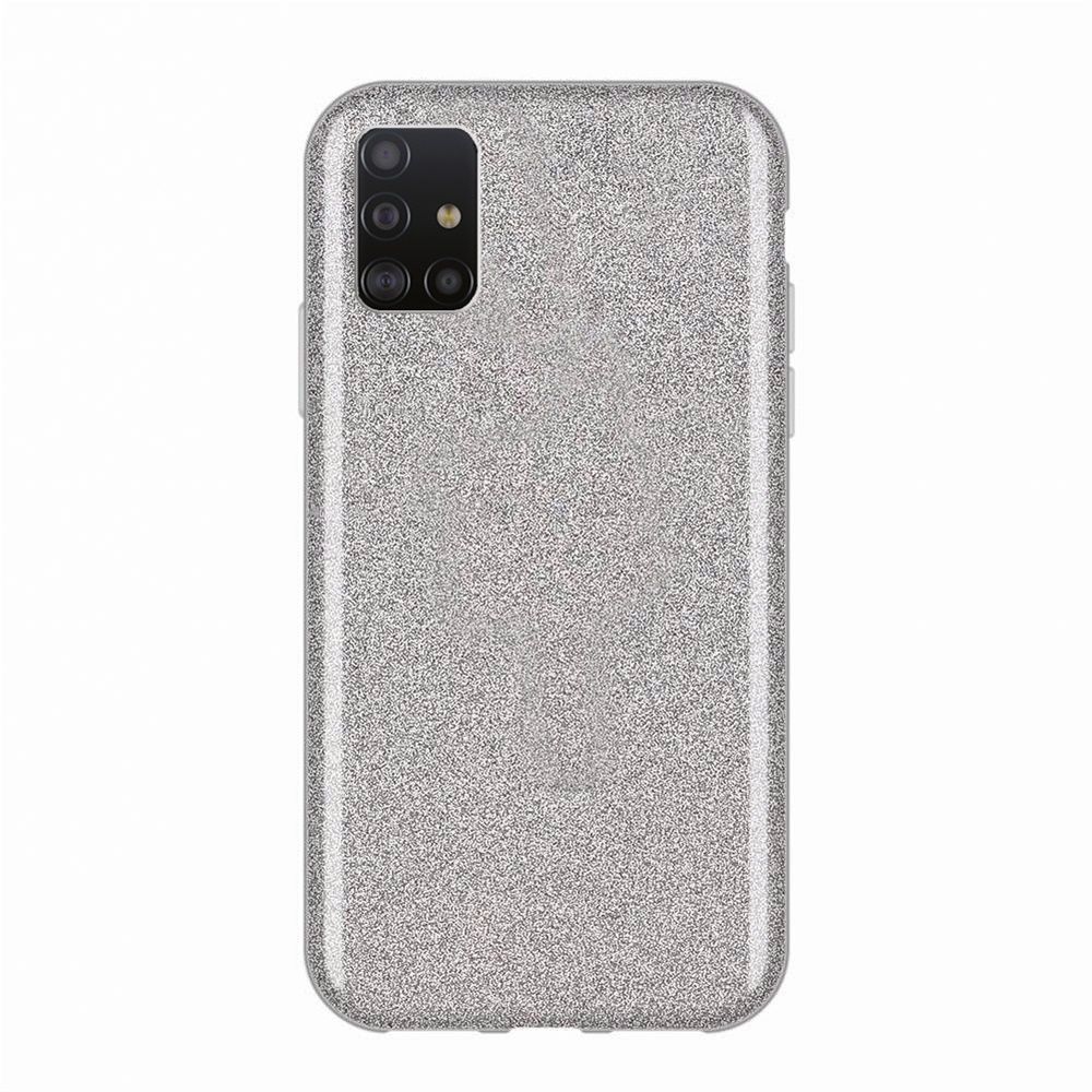 Θήκη Shining TPU Samsung Galaxy A71 Ασημί