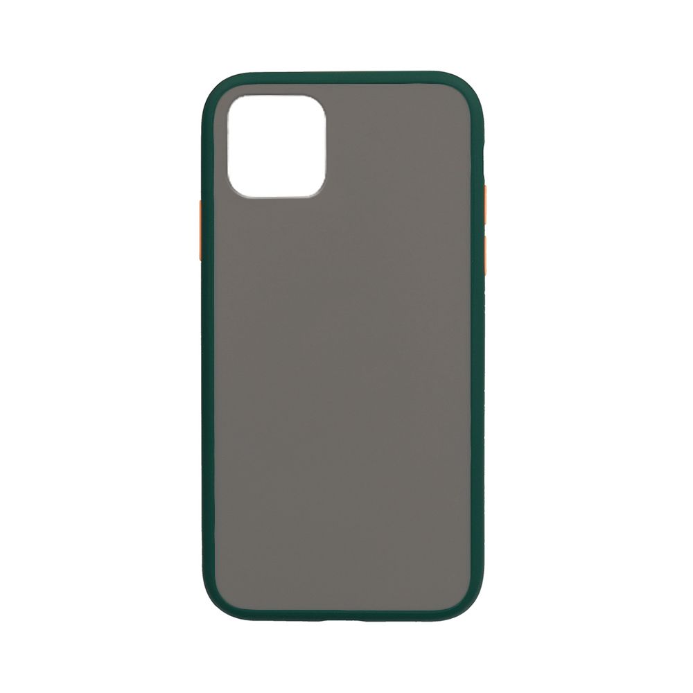 Θήκη Color Button Bumper Apple iPhone 12 Pro Max Πράσινο