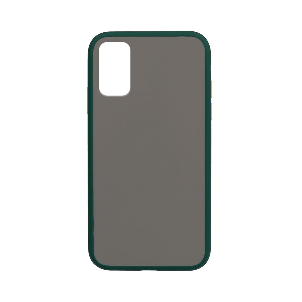 Θήκη Color Button Bumper Samsung Galaxy A41 Πράσινο