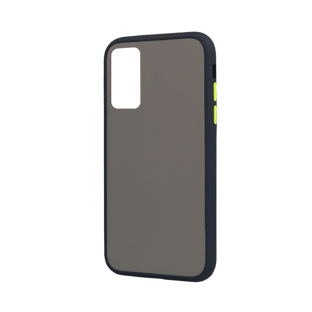Θήκη Color Button Bumper Xiaomi Mi 10T / Mi 10T Pro Μπλε Σκούρο