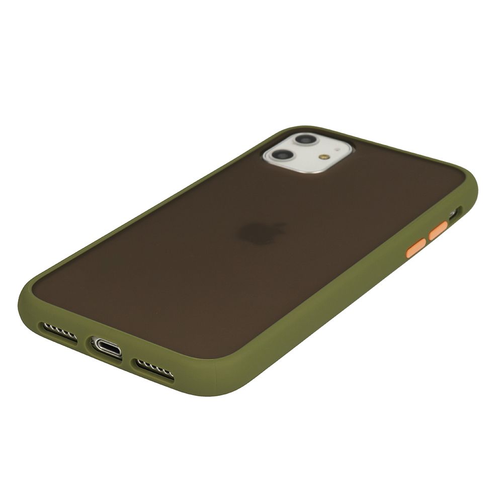 Θήκη Color Button Bumper Xiaomi Mi 10T / Mi 10T Pro Χακί