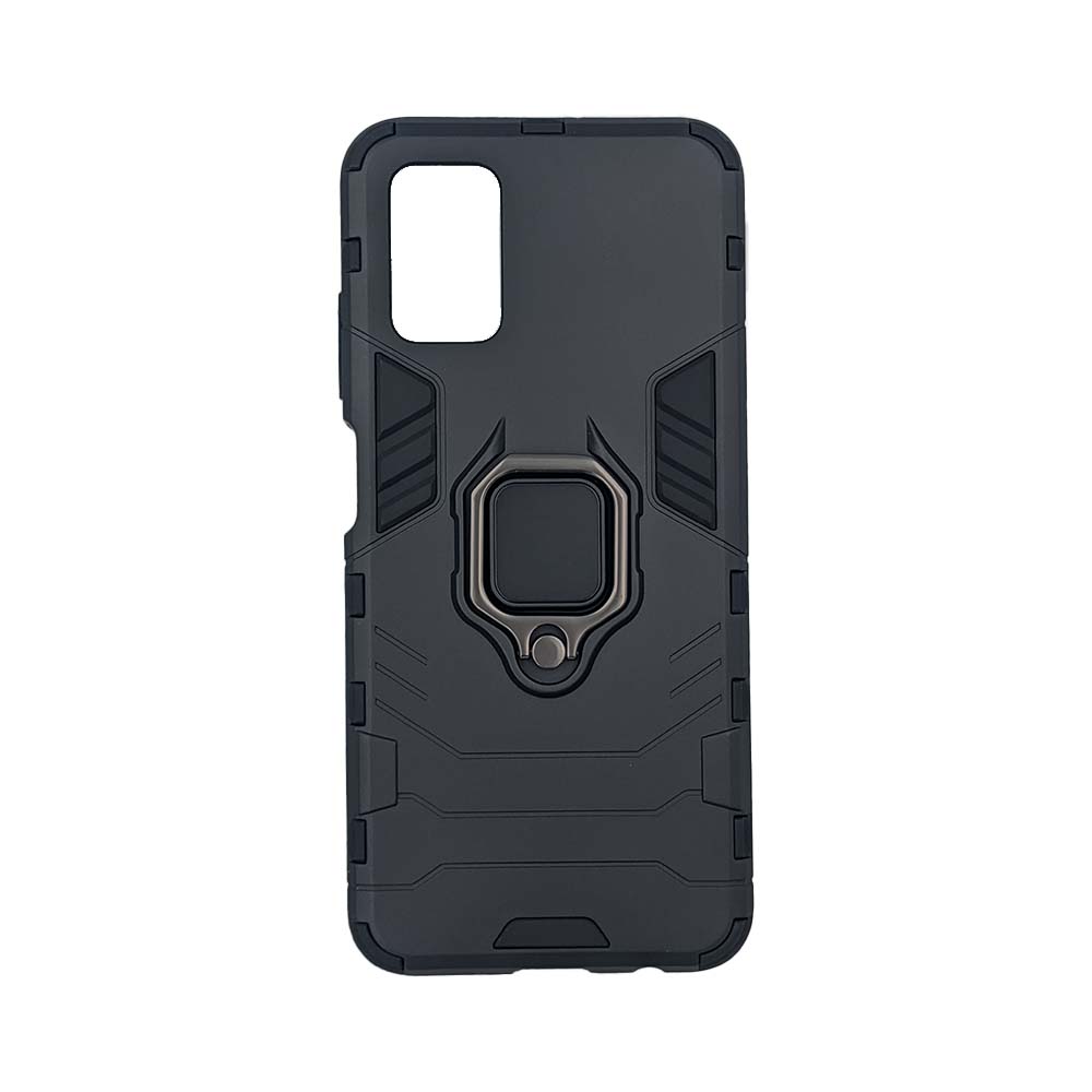 Ring Armor Kickstand magnetic car holder Samsung Galaxy A03s Μαύρο