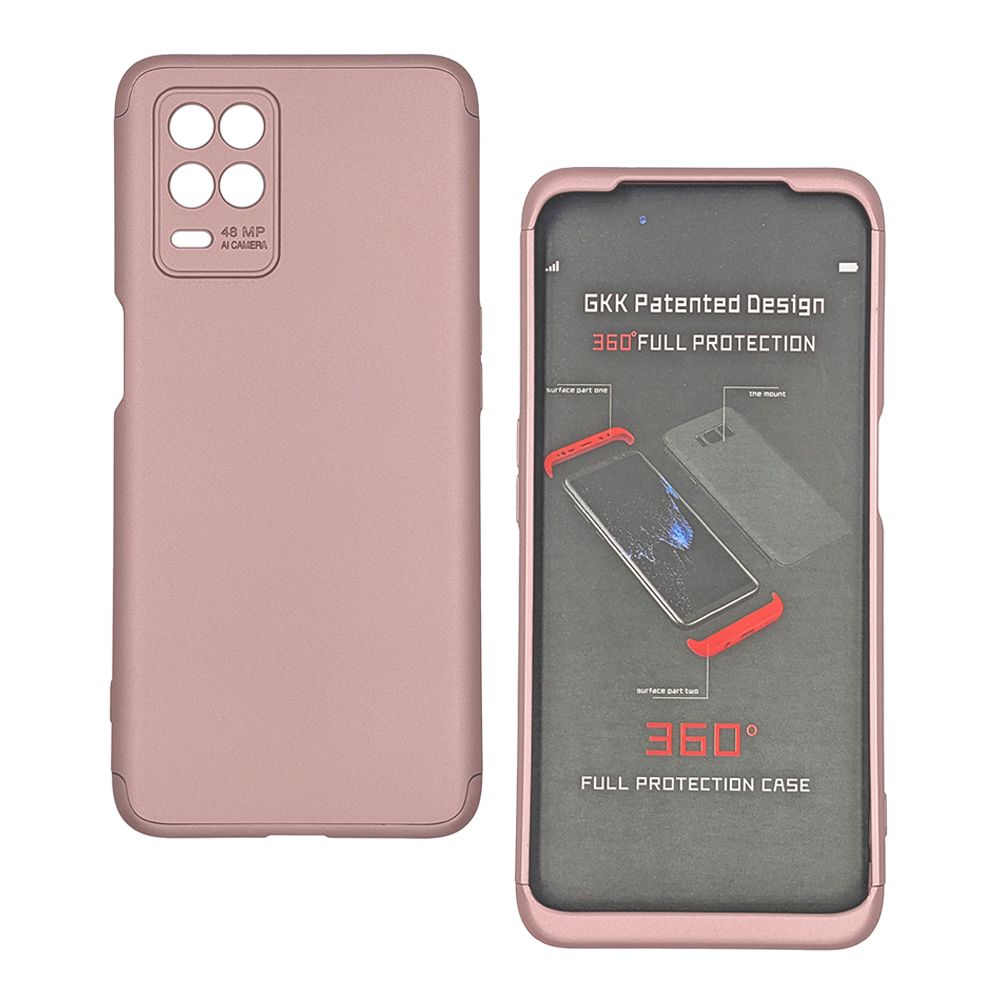 GKK 360 Full Body Protection Realme 8 5G Ροζ Χρυσό