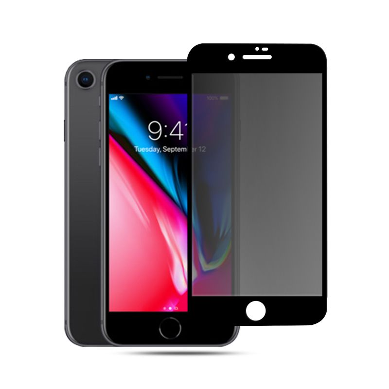 Mocolo Full Glue Privacy Tempered Glass Apple iPhone 7 / iPhone 8 / iPhone SE 2020 / iPhone SE 2022 Μαύρο