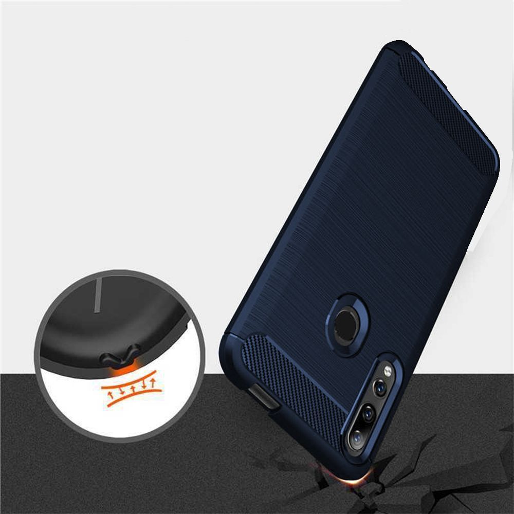 Θήκη Σιλικόνης Sonique Carbon Brushed Xiaomi Xiaomi 11T / Xiaomi 11T Pro Μπλέ